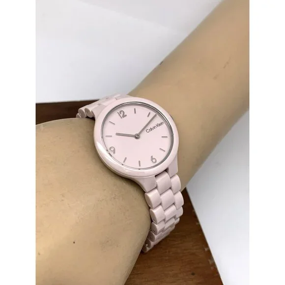 Calvin Klein Women\'s Watch 25200077 Quartz Pink Blush Ceramic 32mm Calvin Klein Women main image 2